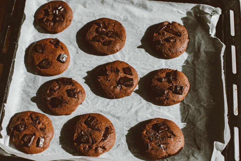 Cookies moelleux au chocolat, prêts en 20 minutes